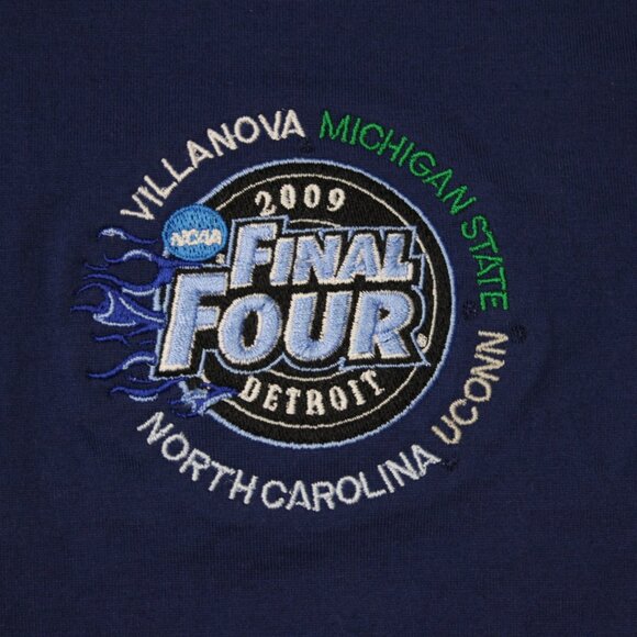 2009 Final Four Polo Shirt NWT Mens Large Blue Cutter & Buck Signature Deadstock - Picture 6 of 16